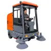 Varredoura Ride-On Tipo 2200 com Larguras de Limpeza de 2,2m, Máquina de Limpeza de Piso Industrial Grande Área Totalmente Automática Elétrica