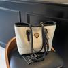 Bolso Retro Transfronterizo para Mujer, Gran Capacidad, Nuevo Estilo Otoño e Invierno 2026, Bolso de Hombro Simple y Versátil, Bolso Tote de Moda para el Trabajo