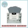 Papel Facial Absorbente de Grasa, 100 Piezas en una Caja, Tipo Extraíble Papel Absorbente de Grasa de Carbón de Bambú, Pañuelo Facial Absorbente de Grasa con Fragancia a Té Verde