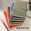 Diario de Negocios Nuevo A5 con Hebilla Magnética, Cuaderno de Contabilidad de Aspecto Elegante, Libro de Registro de Reuniones de Oficina para Estudiantes con Tapa de Cuero