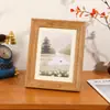 Suporte de Exibição de Porta-Retrato Vintage Simples 6 polegadas 7 polegadas 8 polegadas A4 Moldura para Foto de Arte Pendurada na Parede A3 Moldura para Arte Caligrafia Atacado