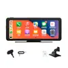 Câmera de Painel para Carro com Carplay Sem Fio 4K Lente Dupla Android Auto Bluetooth Wi-Fi 6.86 polegadas Navegação