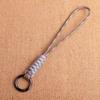 Y049 Cuerda de Paraguas de Siete Hilos Llavero Colgante para Mochila Anillo Abierto Hebilla Colgante Cuerda para Mano Anti-pérdida Cuerda para Llaves Cordón
