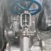 Válvula de compuerta de conexión por brida Z41W-16RL de tamaño mediano, material acero inoxidable 316L
