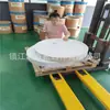 Tipo de moldeo: Placa circular de fibra de vidrio rellena de PTFE, diámetro 800 mm * altura 100 mm