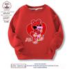 Criaturas sonrientes sonrisa de terror suéter de animal algodón cuello redondo ropa para niños y niñas top de primavera y otoño