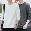 [Envio Rápido] Camiseta masculina de manga comprida, nova coleção outono 2026, camiseta de manga comprida estampada, estilo masculino