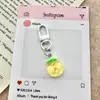 Chaveiro Divertido de Frutas de Gelatina Coloridas para Primavera e Verão Brinquedo de Comida Engraçado Pingente de Bolsa Estilo Menina Presente para Casal Melhor Amigo