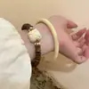 Pulsera de sándalo verde Xingshi de estilo chino nuevo para mujer, diseño de nicho, pulsera de alta gama para combinar con todo, pulsera de pareja, novias, estudiantes