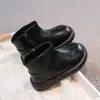 Botines Cortos Versátiles Cálidos de Suela Gruesa para Aumentar la Altura 2026 Otoño/Invierno Nuevos de Punta Redonda Forro de Felpa Piel Suave Suela Suave Botas Martin