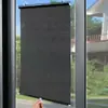 Cortina de Ventosa para Balcón sin Taladro, Cortina Opaca Aislante del Calor para Dormitorio, Persiana Enrollable Retráctil para Oficina en Casa