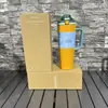 Owala Modelo Mismo Transfronterizo Vaso Aislado de 3 Capas Portátil para Exteriores con Popote Botella de Agua Deportiva con Asa Gran Capacidad