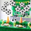 Linternas de Papel de Fútbol del Mundial Decoración para Fiestas de Cumpleaños Infantiles, Linternas Colgantes con Temática Deportiva