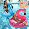 Anel de Natação Flamingo em Estoque Transfronteiriço Brinquedo Inflável de Piscina para Adultos Brincadeira na Água Anel de Natação Inflável para Casal Boia de Braço
