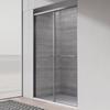 Tipo Puerta Corredera para Cabina de Ducha Hogar Baño Recto Partición Habitación Baño Puerta de Vidrio Fabricante Fuente Venta al por Mayor