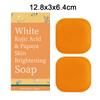 Jabón de comercio exterior transfronterizo, jabón de ácido kójico, jabón artesanal de cúrcuma, jabón limpiador de baño, jabón de papaya para el baño limpiador facial.