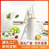 Juego de Cortadores de Cocina Cuchillo de Fruta Doméstico Picador Acero Inoxidable Cortador Suplementario para Alimentos para Bebé Tijeras Combinación Multifunción