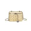Bolso Pequeño Cuadrado Yo Zi con Incrustaciones de Diamantes Rombos para Mujer 2025 Verano Estilo Occidental Cadena Todo-partido Bolsa Caja Bolso Cruzado para Viaje