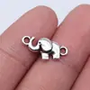 18x 9mm 0,65g multicolor DIY liga acessórios de joia conector conector de elefante