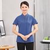Ropa de limpieza, manga corta, camarera de habitación de hotel, limpieza de hospital, ropa de trabajo, ropa de verano para mujer, conjunto de ropa de propiedad
