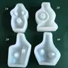 Molde de Silicona para Velas de Aromaterapia DIY Botella Geométrica Coreana Adornos de Decoración para el Hogar Molde de Silicona