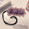 Venta al por mayor del fabricante Bola de Flor de Organza Cabeza de Hierro para el Cabello Dulce Temperamento Celebridad de Internet Artefacto de Peinado Trenzado Perezoso para Mujeres