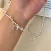 Colar com Pingente de Gatinho Estilo Doce para Mulheres, Novo Colar de Temperamento Gentil de Nicho, Corrente de Clavícula Fofa Estilo Ins