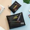 Bolsa de Maquillaje de Malla Transparente de Gran Capacidad Visual Portátil para Lavado y Almacenamiento Estilo Coreano Almacenamiento para Viaje Acabado Bolsa de Cosméticos