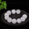 Colgante de cristal natural blanco amarillo rosa morado colgante de bola de cristal piedra ojo de tigre lapislázuli collar colgante de bola amantes