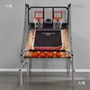 Máquina de Arremesso de Basquete de Luxo para Dois Jogadores para Adultos, Máquina Eletrônica de Basquete com Pontuação Interna, Máquina de Jogo de Entretenimento Fitness