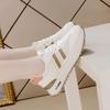 Zapatos Blancos de Talla Grande Transfronterizos para Mujer Primavera 2025 Nuevos Zapatos Deportivos de Malla Ligeros y de Suela Suave para Mujer Zapatos Transpirables para Mujer