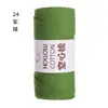 Hilo de Algodón Hueco Hilo de Algodón Puro Hilo de Algodón de Leche Bola de Hilo Fabricante Venta al por Mayor DIY Crochet Tejido Hilo Paquete de Material Peinado