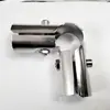 25 Tubos de Aço, 0 Tubos de Ferro, Tubos Galvanizados, 4 Conectores de Tubo de Seis Seções, Tubos de Prateleira, Fivelas de Fixação para Tubo Redondo, Fixadores, Peças de Fixação