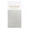 Pequeñas Calcomanías para Uñas de Estrella de Cinco Puntas Adhesivas Planas Versátiles Color Puro Calcomanías de Arte para Uñas de Estrella de Cinco Puntas Joyería Dh932