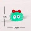 Elfo Navideño Bolas de Carbón Coloridas Adornos Decoraciones para Escritorio del Hogar Artesanía DIY de Resina Adornos Pequeños de Resina