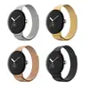 Para Pixel Watch Correa de Reloj Bucle Milanes Correa de Reloj Google Correa Deportiva de Metal