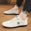 Zapatos de Hombre Nuevo Estilo Zapatos Casuales sin Cordones para Hombre Zapatos Deportivos Simples y Cómodos Transpirables de Caña Baja sin Cordones Zapatos Perezosos