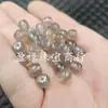Contas de Ágata Fumê Estilo Antigo, Contas Soltas de Pedra Preciosa, Contas Cilindricas de Calcedônia, Contas Espaçadoras para Pulseiras, Colares e Acessórios de Joias DIY