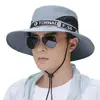 Sombrero de Ala Ancha para Hombre, Sombrero de Protección Solar para Exteriores, Sombrero para el Sol, Sombrero de Pesca, Sombrero de Montañismo y Pesca con Ala Ancha