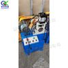 Máquina automática de biselado de varilla de tubo redondo, máquina hidráulica plana para cara final de tubo de acero inoxidable, máquina biseladora de tubo redondo de metal