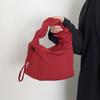 Bolso de mano para mujer, estilo coreano, combinable, para salir, estilo japonés, bonito y sencillo, para estudiantes