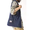 Bolsa Jeans para Mulheres 2026 Nova Tendência de Verão Classe Trabalho Bolsa Tote Grande Capacidade Bolsa de Ombro Único Estilo Balde