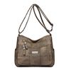 Bolso para mujeres de mediana edad y ancianas, nuevo bolso de hombro de moda transfronterizo, bolso bandolera, simple, combina con todo, bolso para madre para niña, gran capacidad