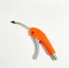 Pistola soplador de polvo neumática de plástico naranja con boquilla larga de acero inoxidable, potente pistola neumática para eliminar polvo por aire, herramienta neumática
