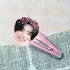 Kim Sun Woo Lee Hee Seung Yang Jeong Won Mercadoria de Celebridade Presilhas BB de Acrílico Acessórios de Cabelo Itens de Suporte para Shows