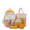 Mochila Gran Capacidad Nueva Mochila Escolar de Secundaria y Preparatoria Mochila Casual de Nailon Mochila de Hombro Linda para Niña Bolsa de Matrícula