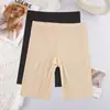 Pantalones de Seguridad para Mujer Antideslizantes Ligeros Usables en Verano Delgados Sin Dobladillo de Cinco Puntos Seda Helada Sueltos Culottes JK Pantalones Cortos Interiores