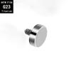 Fábrica Vendas diretas G23 Titanium Titanium plana unha enterrada lábio unha orelha pregos base unha base piercing joias acessórios