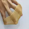Almohadilla de Iones Negativos Media Talla para Metatarso Zapatos de Tacón Alto Almohadilla Antidesgaste para el Pie Almohadilla de Panal para Metatarso Cubierta Protectora de Silicona para Metatarso