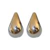 Pendientes de gota de viento frío de metal retro de estilo europeo y americano, diseño de nicho, elegantes pendientes de temperamento, venta al por mayor